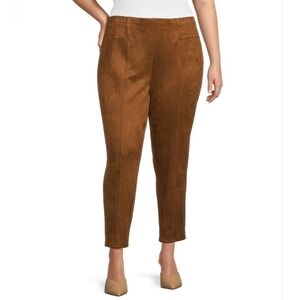 John Mark Faux Suede Pants